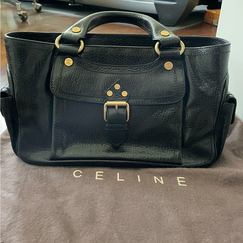 Celine Black Satchel